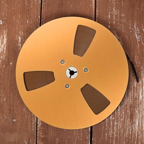 1/4 7 Inch 3 Holes Blank Tape Reel for TEAC for Reel to Reel Tape (Gold) in Saudi Arabia