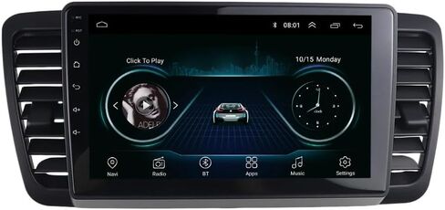 9 بوصات راديو لافتات لسيطرة Subaru Legacy Outback 2004-2009 تثبيت محيط Mount Mount Mount Trib Kit Android Player Frame Plane in Kuwait