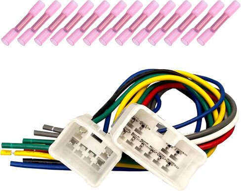 70-1761 Radio Wiring Harness Compatible with Toyota 87-Up Power 4 Speaker Camry, Corolla, Prius, 4Runner, RAV4, Tacoma, Forester, Impreza, WRX & More in Saudi Arabia
