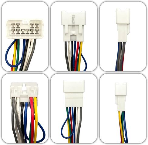 70-1761 Radio Wiring Harness Compatible with Toyota 87-Up Power 4 Speaker Camry, Corolla, Prius, 4Runner, RAV4, Tacoma, Forester, Impreza, WRX & More in Saudi Arabia