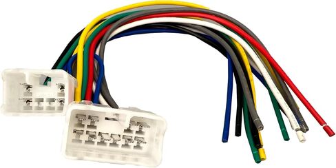 70-1761 Radio Wiring Harness Compatible with Toyota 87-Up Power 4 Speaker Camry, Corolla, Prius, 4Runner, RAV4, Tacoma, Forester, Impreza, WRX & More in Saudi Arabia
