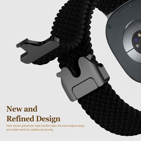 عصابات مضفر لـ Galaxy Watch 8 Band 40mm 44mm/Galaxy Watch 8 Classic 46mm ، Nylon Parachute Parachute Sport Strap Strapty Fabrics Lristbands for Samsung Galaxy Watch 8/8 Classic 40 44 46 MM Women/Men in Kuwait