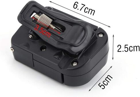 Professional Clip on Rod Fishing Line Counter Depth Finder Digital Diaplay 99m, Improved Success Nighttime Fishing(67 x 50 x 25mm) in Saudi Arabia