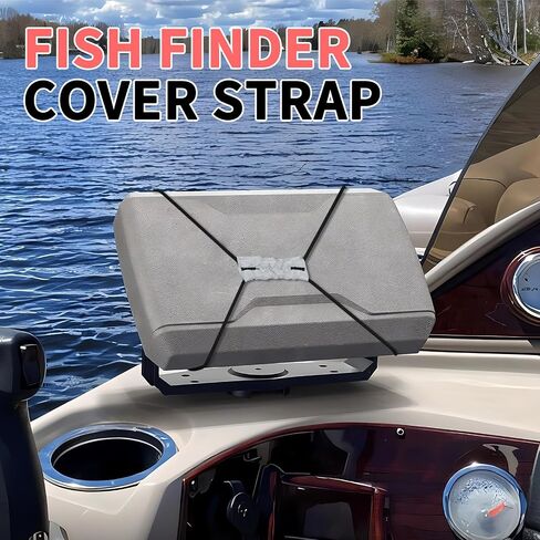 أشرطة غلاف الرسم البياني لصيد الأسماك القابل للتعديل - أشرطة بونجي Fish Fink Finder لتأمين الغطاء أثناء السفر ، تصل إلى 18 شاشات in Kuwait