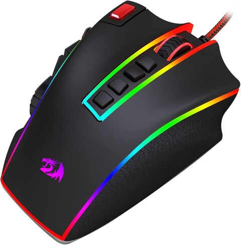 Redragon K580 Vata RGB LED لوحة مفاتيح ألعاب ميكانيكية و M990 Gaming Mouse Bundle in Kuwait