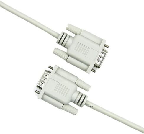9 دبوس إلى 15 دبوس ثورة DB9 إلى VGA ذكر 15 دبوس إلى كابل التسلسلي 232 إلى كابل VGA 1.300 سم in Kuwait