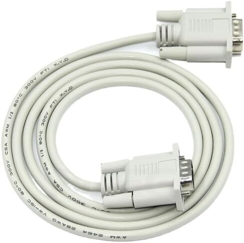 9 دبوس إلى 15 دبوس ثورة DB9 إلى VGA ذكر 15 دبوس إلى كابل التسلسلي 232 إلى كابل VGA 1.300 سم in Kuwait