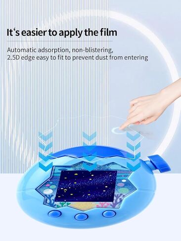 واقي الشاشة لـ Tamagotchi Paradise High-Definition Scratch Film Film ، HD Clear ، Bubble Free with Easy Operation Kit ، 3 Pack. in Saudi Arabia