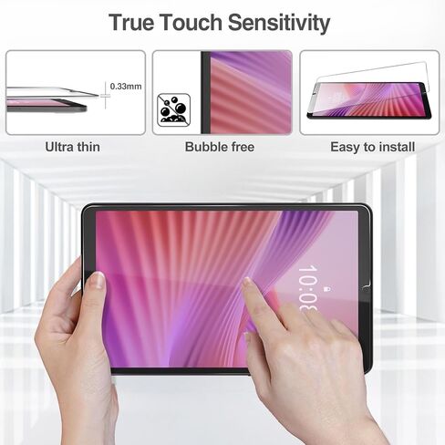 Procase 2 Pack Screen Protector for Lenovo Tab One/K9 8.7 inch 2025 ، Guard Glass Film Guard for Lenovo Tab One/K9 8.7 "TB305XU/TB305FU in Kuwait