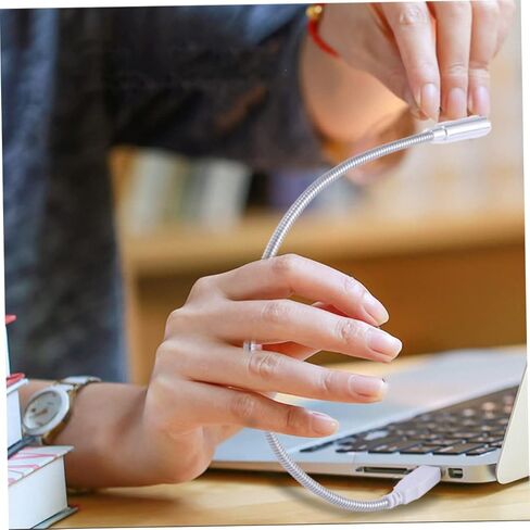 Healifty 4 قطع مصباح القراءة USB مرنة اللوحة المفاتيح مرنة LIGH in Kuwait
