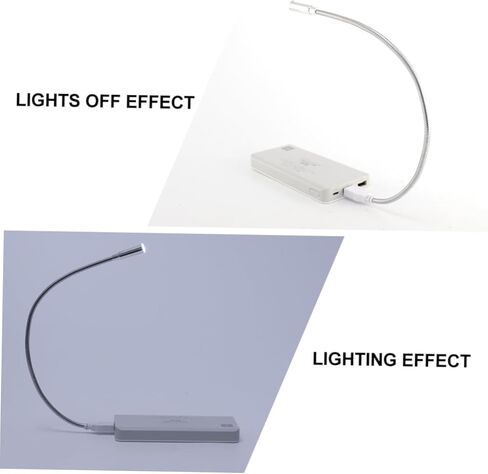 Healifty 4 قطع مصباح القراءة USB مرنة اللوحة المفاتيح مرنة LIGH in Kuwait