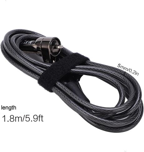 Computer Laptop Cable Lock, Extended Keyless Digital Anti Theft Security Coded Combination Lock for Laptop Computer or Other Device in Saudi Arabia