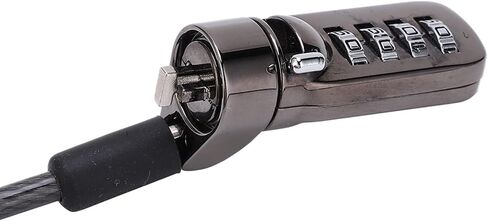 Computer Laptop Cable Lock, Extended Keyless Digital Anti Theft Security Coded Combination Lock for Laptop Computer or Other Device in Saudi Arabia