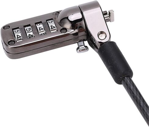 Computer Laptop Cable Lock, Extended Keyless Digital Anti Theft Security Coded Combination Lock for Laptop Computer or Other Device in Saudi Arabia
