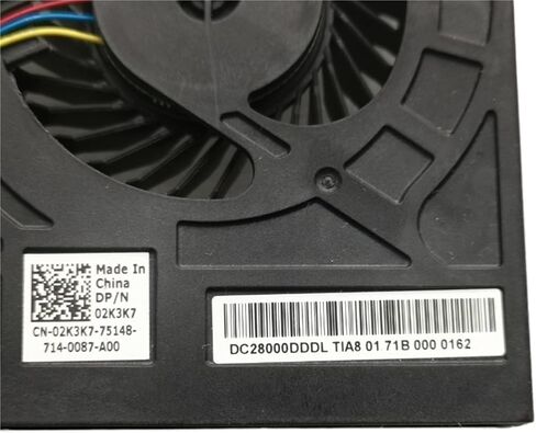 02K3K7 00WGVF for Precision M4800 Cooling Fan Cooler Fan Heatsink Radiator CN-02K3K7 CN-00WGVF 2K3K7 0WGVF(02K3K7) in Saudi Arabia