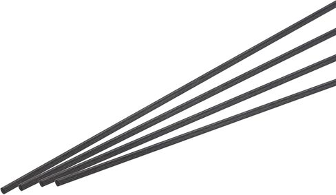MECCANIXITY Carbon Fiber Rod, 3mm x 300mm for RC Plane DIY Tool Wing Tube Quadcopter Arm, Pack of 4 in Saudi Arabia