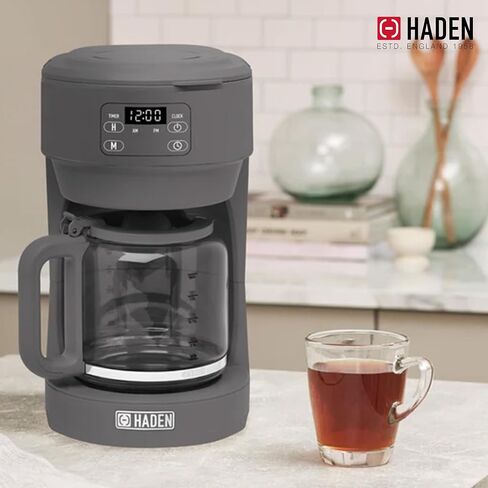 Haden Chelsea 10 Cup Maker Digital Drip Coffee Maker مع Carafe و Ivory & Chrome in Saudi Arabia