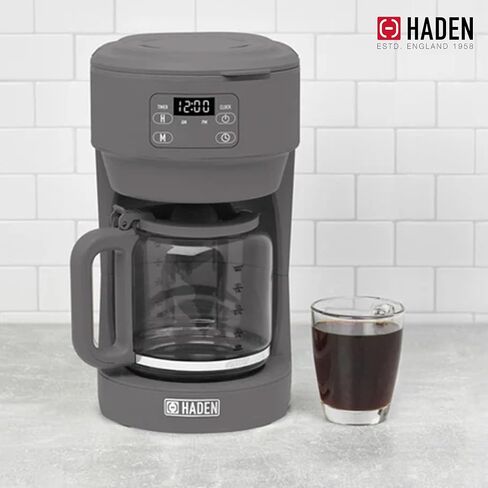 Haden Chelsea 10 Cup Maker Digital Drip Coffee Maker مع Carafe و Ivory & Chrome in Saudi Arabia