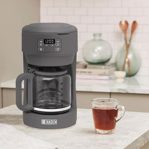 Haden Chelsea 10 Cup Maker Digital Drip Coffee Maker مع Carafe و Ivory & Chrome in Saudi Arabia