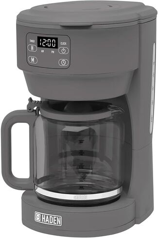 Haden Chelsea 10 Cup Maker Digital Drip Coffee Maker مع Carafe و Ivory & Chrome in Saudi Arabia