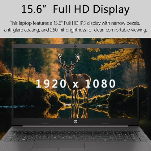HP 250 G9 15 "FHD Business Labtop ، Microsoft Office 365 ، Intel Core I5-1235U 10-Core Processor ، 32GB RAM ، 1TB SSD ، Ethernet Port RJ-45 ، SD Card Reader ، Wi-Fi 6 ، Windows 11 Pro ، WOWPC USB in Kuwait