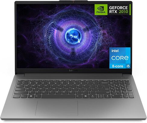 Lenovo LOQ Essential Gaming Laptop, 15.6" FHD 144Hz Display, 8-core Intel Core i5-12450HX, GeForce RTX 2050, 32GB DDR5, 1TB SSD, Wi-Fi 6, RJ-45, USB-C, HDMI, Card Reader, Non-Backlit, Win 11 Home in Saudi Arabia