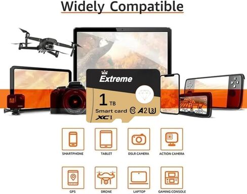 1T بطاقة ذاكرة MicroSDXC 1T بطاقة ذاكرة V30 A2 U3 in Saudi Arabia