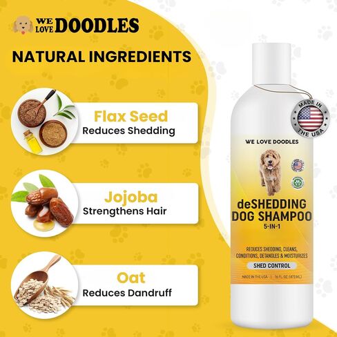 Premium Oatmeal Shampoo & Conditioner for Dogs with Sensitive & Itchy Skin in Kuwait