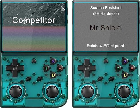Mr.Shield Screen Protector compatible with ANBERNIC RG 35XXPro [Tempered Glass] [3-PACK] [Japan Glass with 9H Hardness] in Saudi Arabia