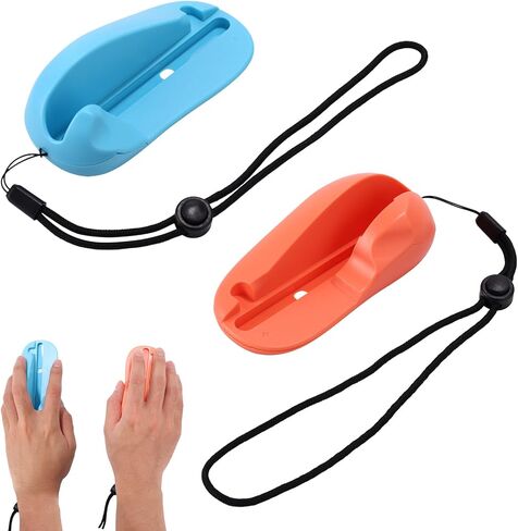 محول الماوس وحدة تحكم الألعاب للتبديل 2 Joy-Con 2 قبضة اليد ، مرفق وحدة تحكم Mini Mouse Mouse Mouse Mouse لـ Drag X Drive Game Gifts (Blue ، Orange) [لعبة فيديو] in Saudi Arabia