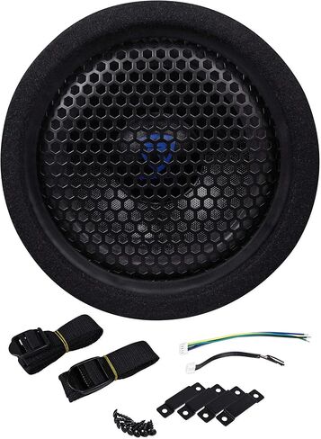 Rockville 8" Powered Subwoofer Sub Bass Tube+MP3 Input+Amp Kit for Jeep Wrangler 87-06 in Saudi Arabia