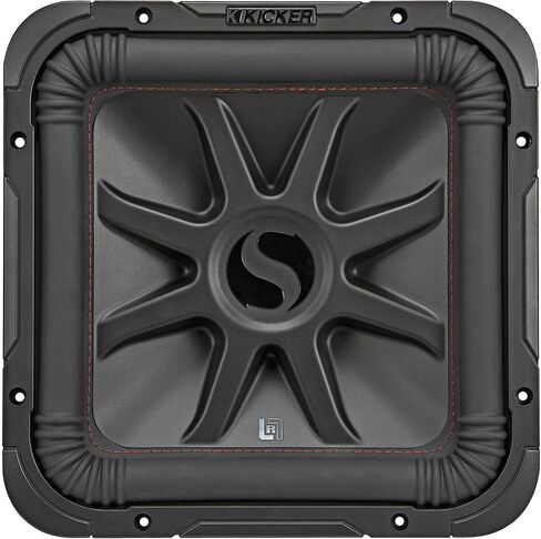 KICKER 45L7R122 12" 1200 Watt L7R Car Subwoofer, Solo-Baric Sub L7R122 DVC 2-ohm (Renewed) in Saudi Arabia