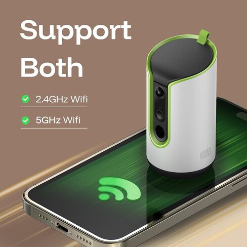 كاميرات مراقبة TKENPRO 2K لاسلكية في الهواء الطلق بزاوية واسعة 120 درجة، كاميرا أمان خارجية مع رؤية ليلية ملونة لاكتشاف PIR، تكبير رقمي 4X، واي فاي 2.4 جيجا هرتز، مقاومة للماء IP65، إنذار صفارات الإنذار in Kuwait