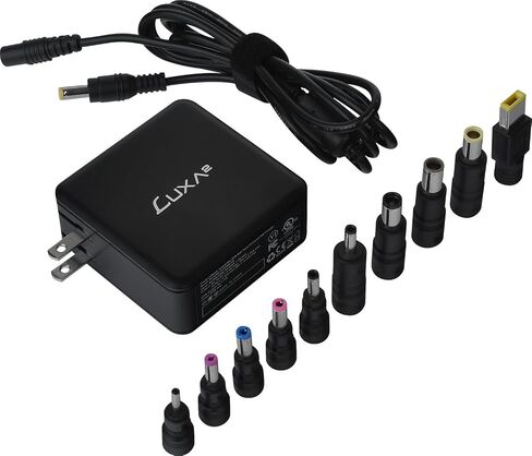 Thermaltake Luxa2 Energy Bar 65W نوع الجدار العالمي مضغوط خفيفة الوزن مع شاحن دفتر دفتر PO-UWWC-PC65BK-00 in Saudi Arabia