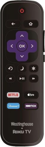 Replacement Remote Control Compatible with All Westinghouse Roku TV Smart TVs 【Not for Roku Stick and Roku Box】(Netflix/Apple TV+ / Paramount+ / HBO Max) in Saudi Arabia