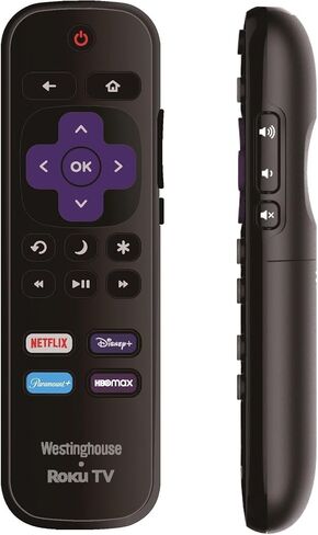 Replacement Remote Control Compatible with All Westinghouse Roku TV Smart TVs 【Not for Roku Stick and Roku Box】(Netflix/Apple TV+ / Paramount+ / HBO Max) in Saudi Arabia