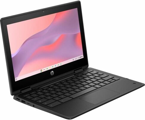 HP Fortis Flip G1M 11.6 "شاشة تعمل باللمس قابلة للتحويل 2 في 1 Chromebook - HD - Octa -Core (Arm Cortex A76 + Cortex A55) - 64 GB Memory -Memory - English Keyboard - Jet Black - Mediatek Kompanio 520 Chip - 136 in Saudi Arabia