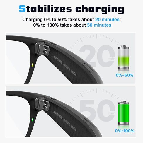 كابل الشحن من النوع-C لـ Rayban Meta Wayfarer/Skyler/Headliner Smart Classes ، كابل شاحن محمول متوافق مع نظارات Meta Rayban ، للحصول على ملحقات Rayban Meta ، 3.28 قدم in Saudi Arabia
