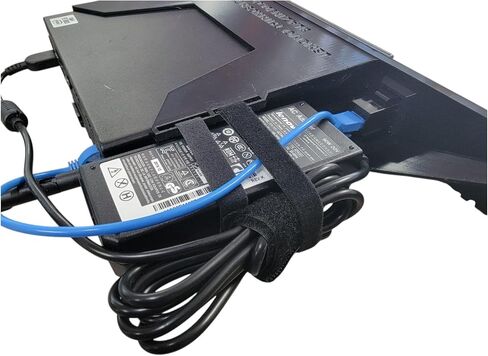 حامل رف مقاس 19 بوصة لـ Lenovo ThinkCentre Tiny PC ، M75Q M80Q M90Q Series ، Front Network Access (Black) in Saudi Arabia