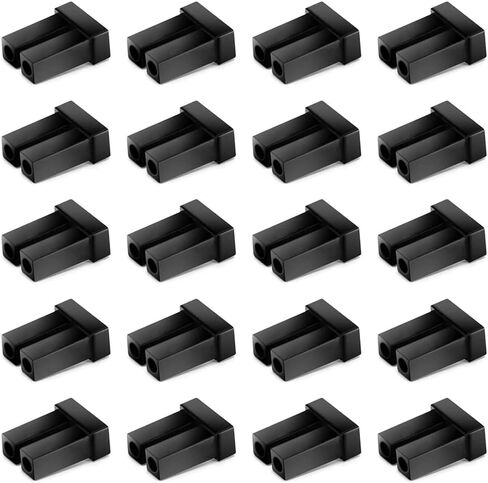 SFP SFP+ Ethernet غلاف الغبار غطاء الألياف البصرية قابس الغبار لمنفذ LC Duplex ، سليكون أسود ، 20 ٪ in Saudi Arabia