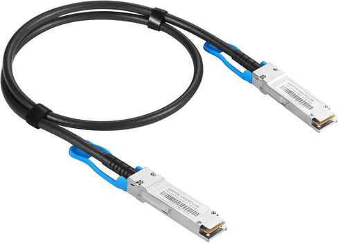 100G QSFP28 DAC Cable- CR4 QSFP28 إلى QSFP28 سلبي كابل النحاس Twinax Twinax متوافق مع Cisco QSFP-100G-CU1M ، 1 متر (3.3 قدم) in Kuwait