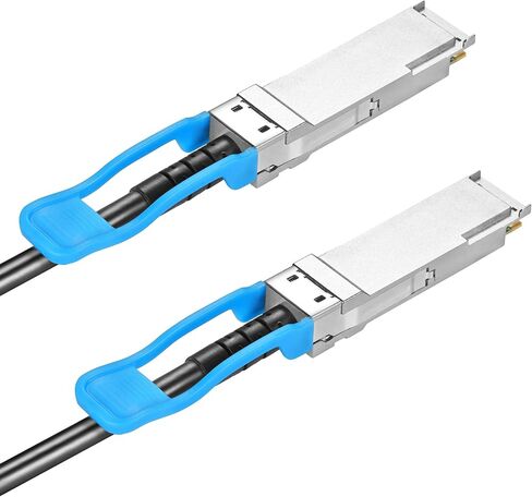 100G QSFP28 DAC Cable- CR4 QSFP28 إلى QSFP28 سلبي كابل النحاس Twinax Twinax متوافق مع Cisco QSFP-100G-CU1M ، 1 متر (3.3 قدم) in Kuwait