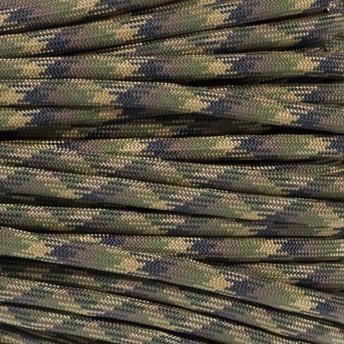 Golberg G 100 قدم من American American الحقيقية الصنع-Battlecord-Paracord على قيد الحياة التكتيكية في الهواء الطلق-2650 رطل قوة الشد-مجموعة متنوعة من خيارات الألوان in Saudi Arabia