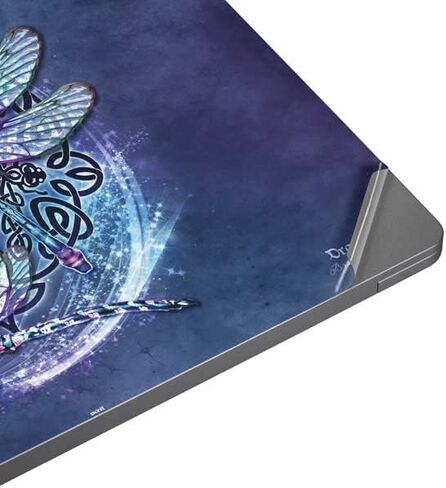 Skinit Laptop Decal Skin Compatible with Universal Laptop 12in (9.8 x 6.8in) - Tate and Co. Dragonfly Celtic Knot Design in Saudi Arabia