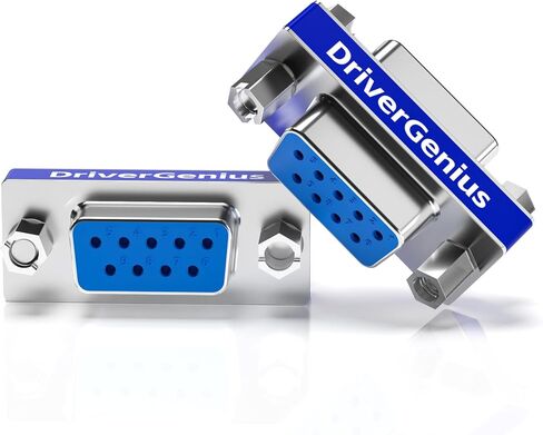 LinkStable DriverGenius RD232M2M DB9 Serial RS232 COM مغير الجنس لمهايئ الكابل التسلسلي USB إلى RS232 (ذكر/ذكر) in Saudi Arabia
