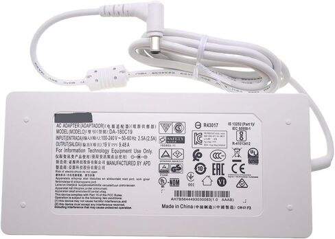 Power Adapter 19V 9.48A 180W(White) in Saudi Arabia