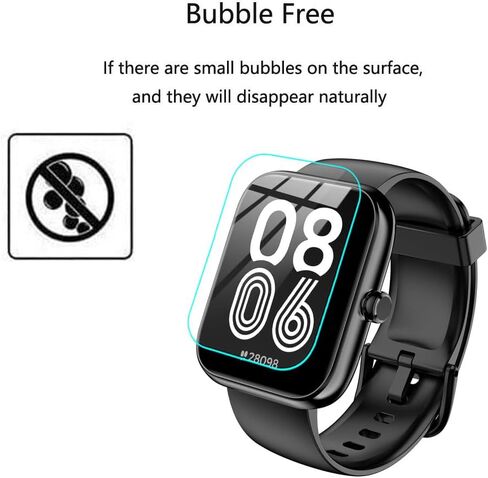 لمشاهدة Senbono Smart Watch IDW25 واقي الشاشة [5 Pack] HD Clear Soft Pet Film [anti-fingerprint] [مضاد للخلع] [Free Free] متوافق مع WNH Kalinco Boooomic Mikego Senbono Smartwatch IDW25 in Saudi Arabia