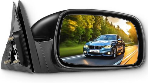 SCITOO Passenger Side Mirrors fit for 2007 2008 2009 2010 2011 for Toyota Camry with Power Controlling Non-telesccoping Non-Folding Features Exterior Accessories Mirrors in Kuwait