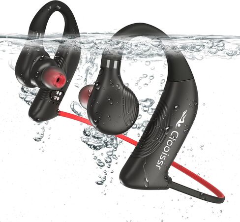 S36 HIFI سماعات أذن مقاومة للماء للسباحة ، وسماعات السباحة IPX8 تتصدر 32 جيجابايت مع تشغيل Bluetooth & MP3 ، وسماعات ألعاب الضوضاء اللاسلكية داخل الماء للسباحة للسباحة in Saudi Arabia