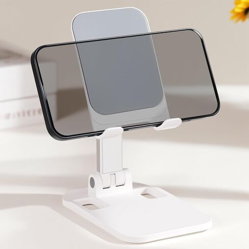 Folding Mobile Phone Bracket Stand, Portable Mobile Calling Device Holder Supports up to 12 inch Devices in Saudi Arabia